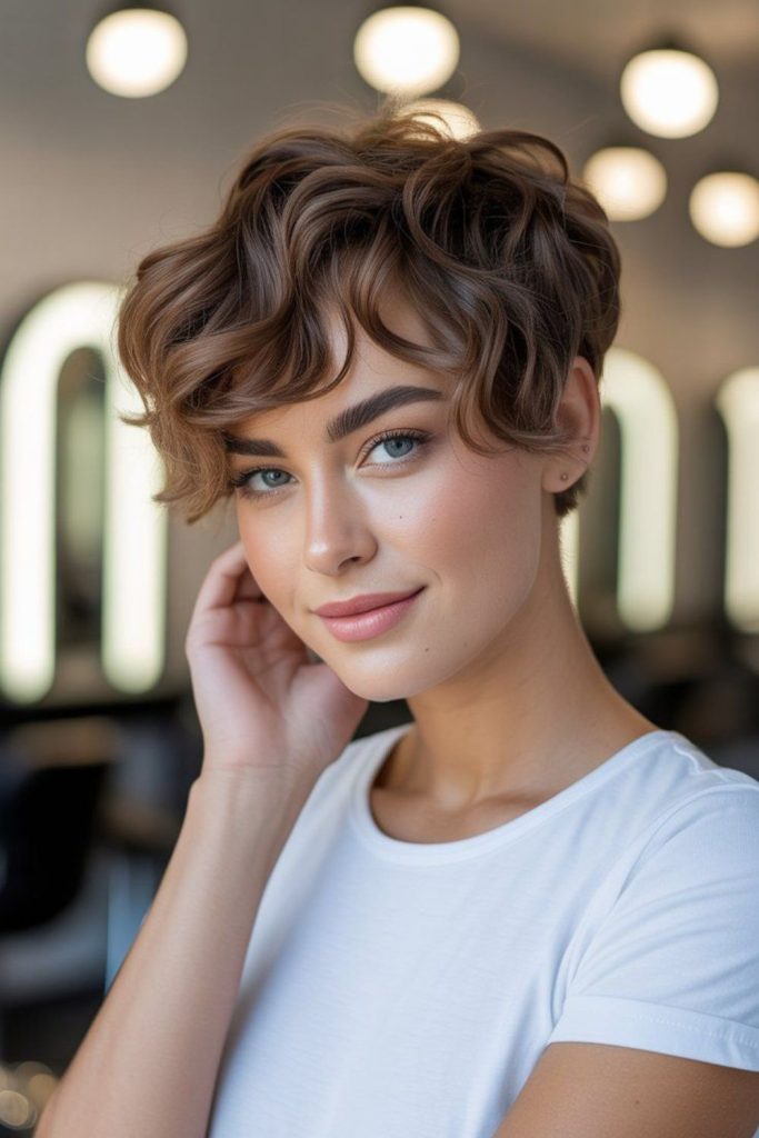 Defined finger waves for retro glamour