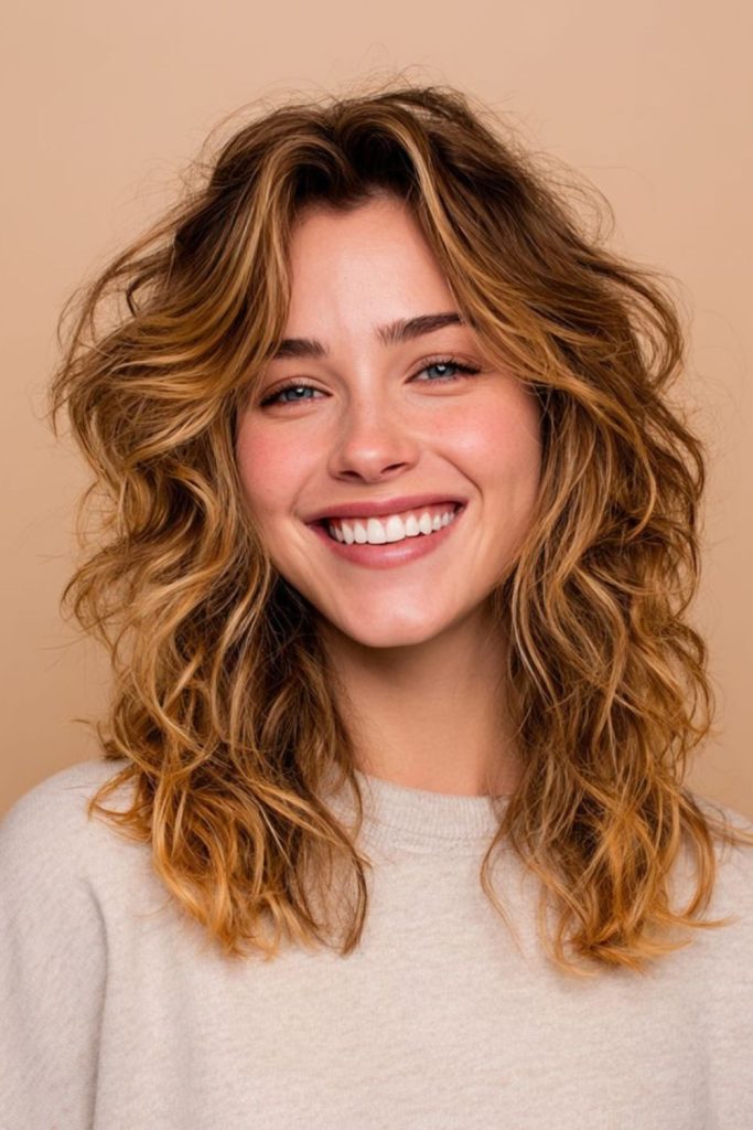 Honey tones with subtle shadowed layers