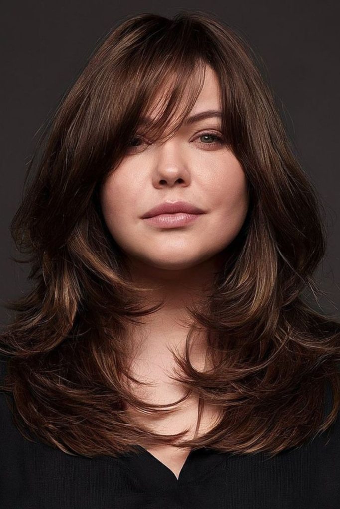 A-line shear refining face shape