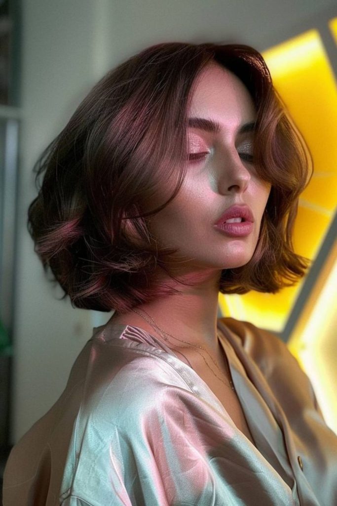 Timeless refined Italian bob.
