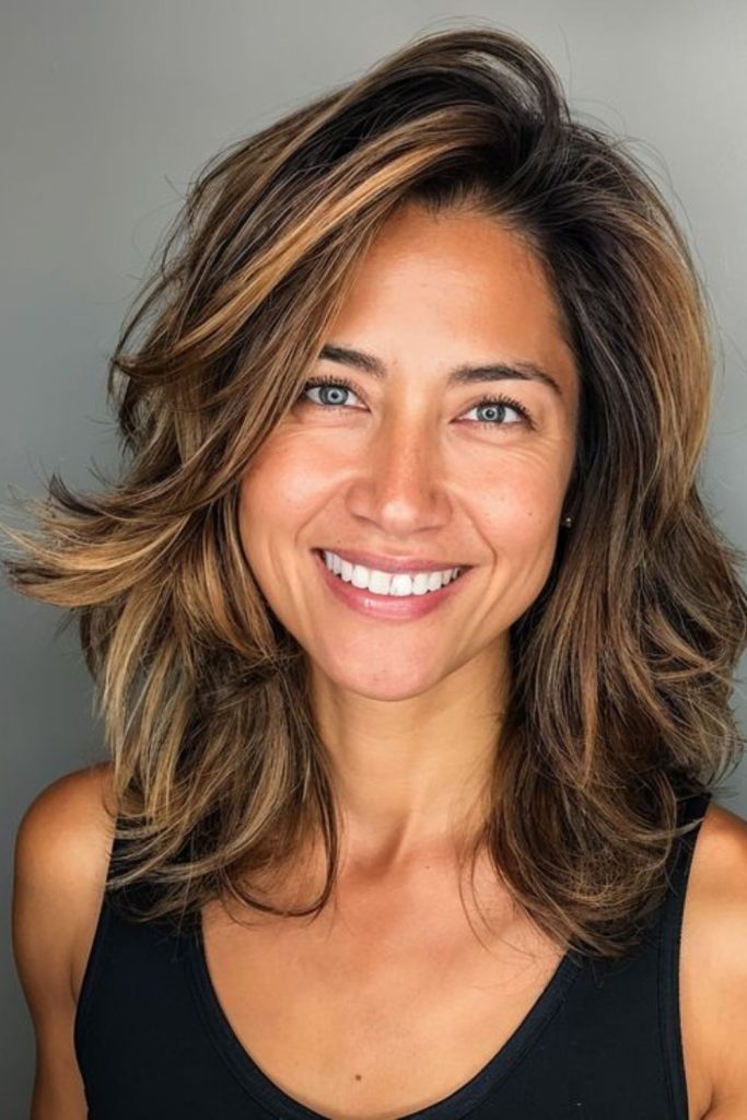 Untamed medium layers with natural texture