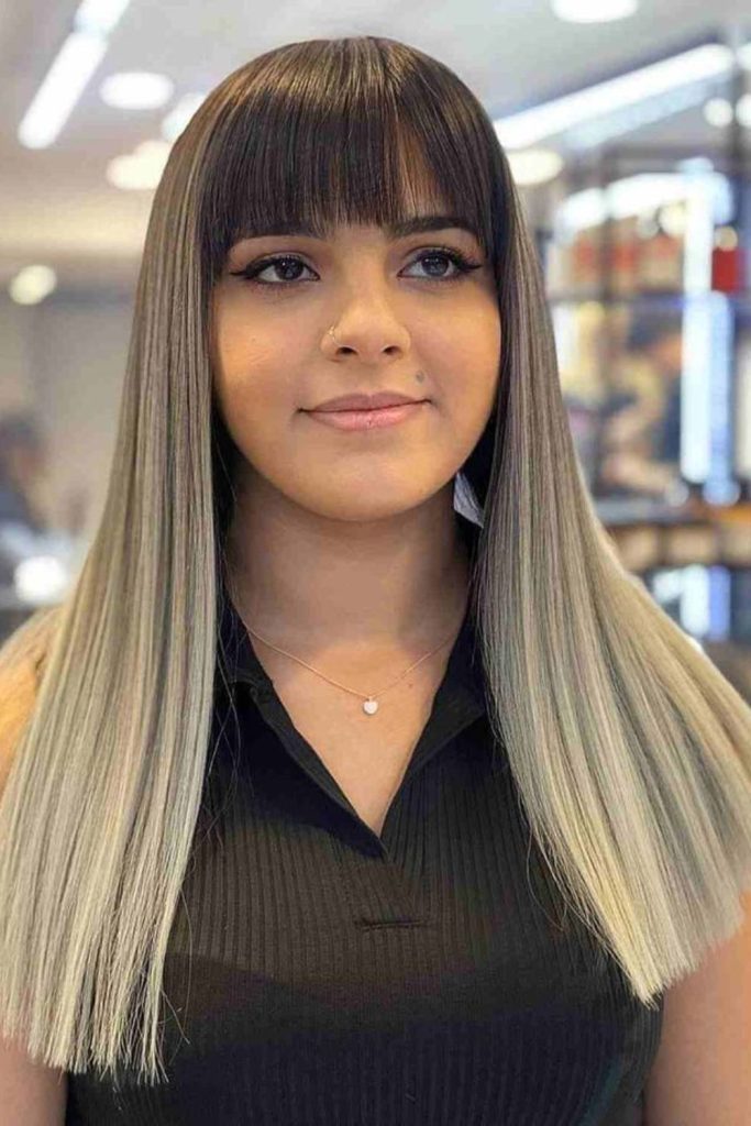 Clean Slate Fringe neat baby bangs