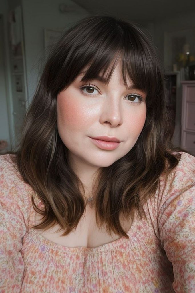 Indie Snip Fringe artistic baby bangs