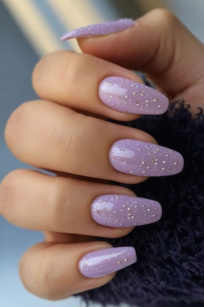 Faded lavender mystical nail polish