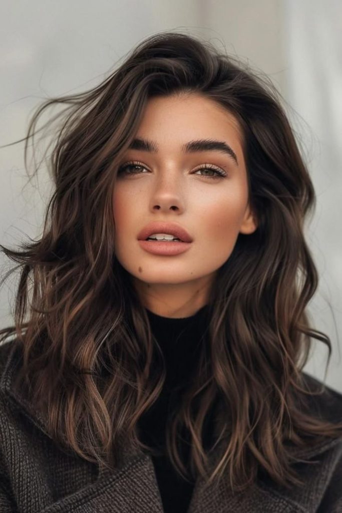 Sleek adaptable medium haircut style