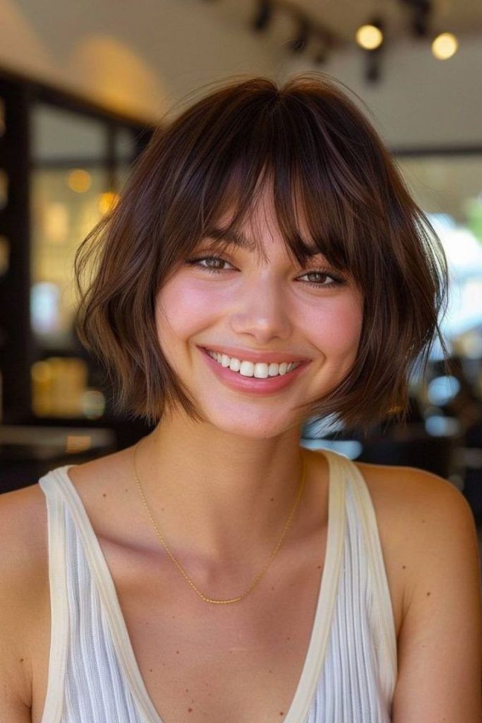 Punky Snip Fringe bold baby bangs