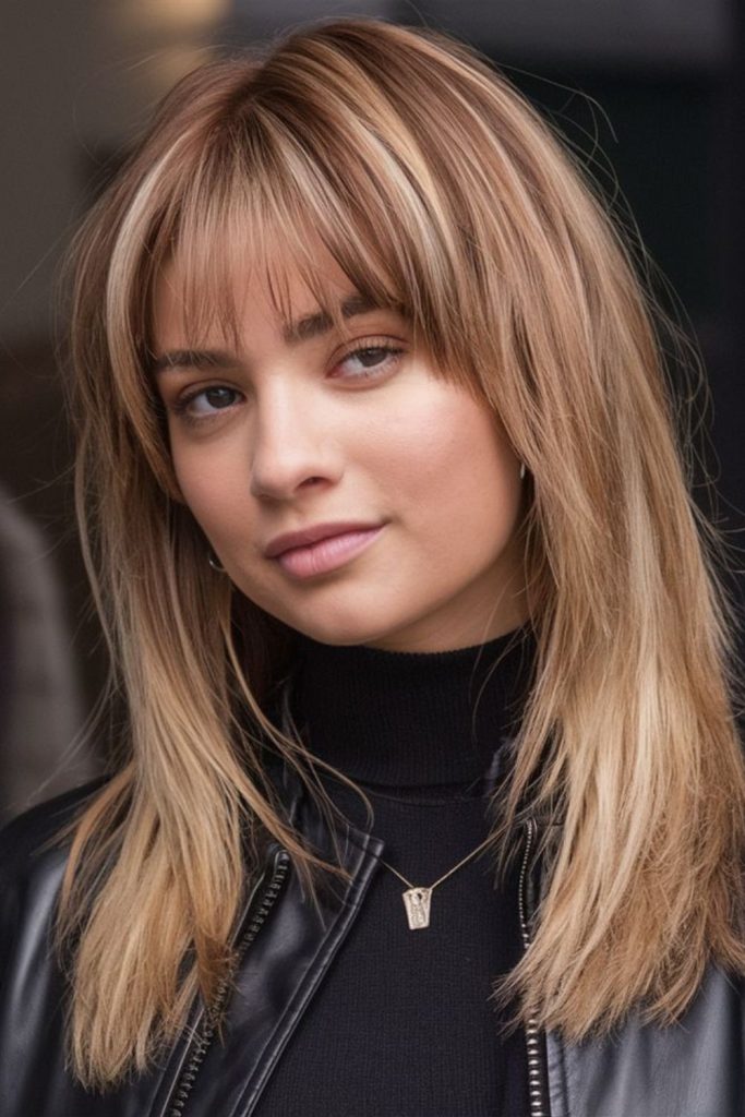 Shadow Soft Fringe subtle baby bangs