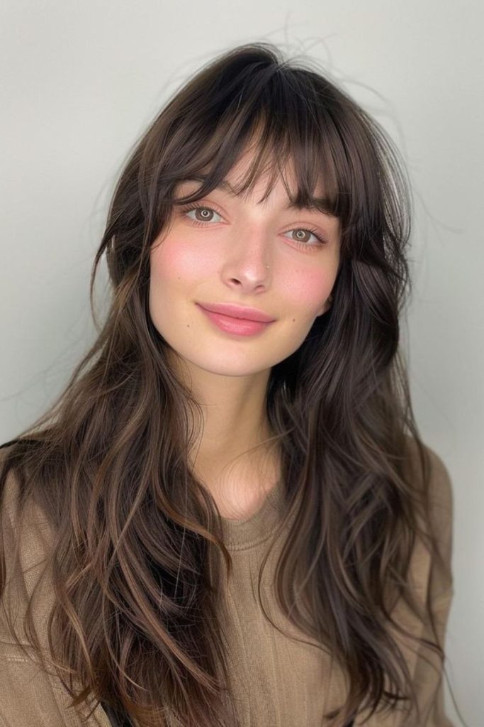 Airy fringe layers with flowing volume.