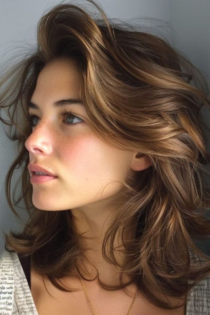 Shoulder waves with soft airy bounce.