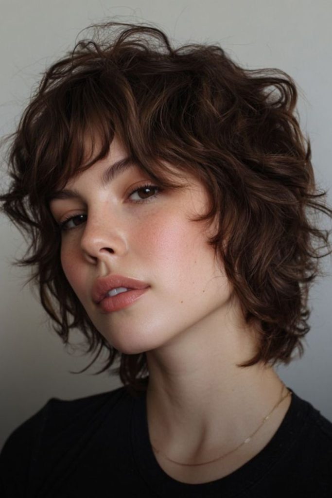 Layered shag with playful colorful flicks