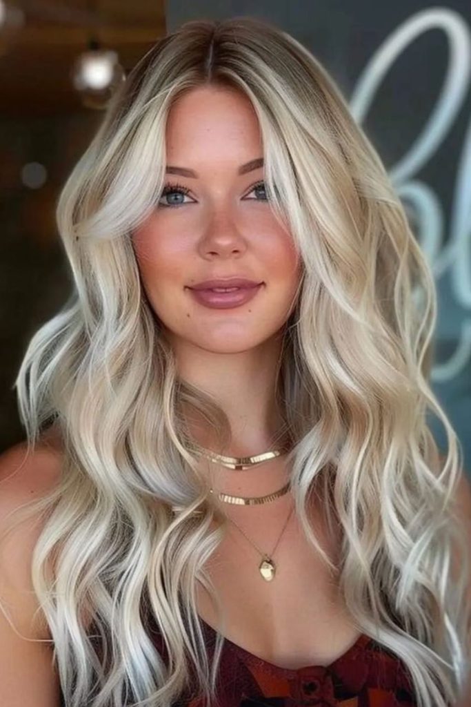 Frosted almond tones shimmering subtly