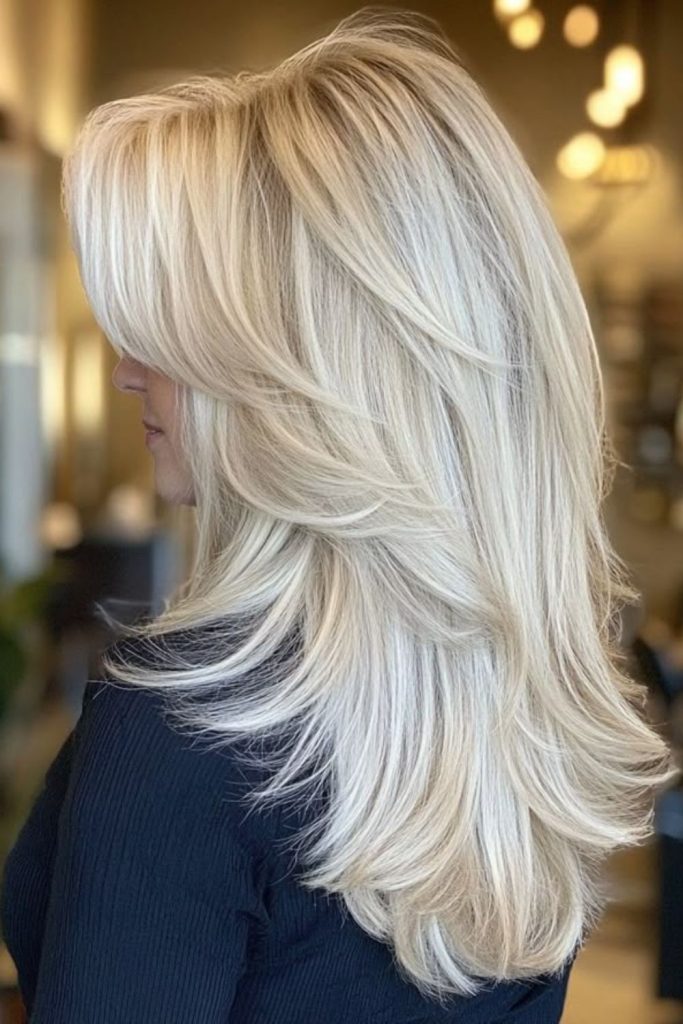 Tapered platinum strands with flicked ends