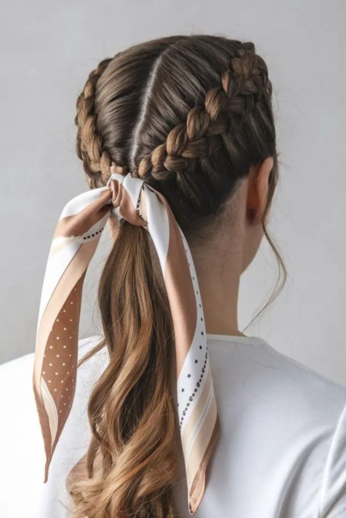 Diagonal waves with playful texture