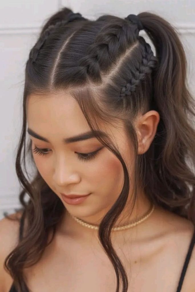 Wave-like braids with dynamic motion