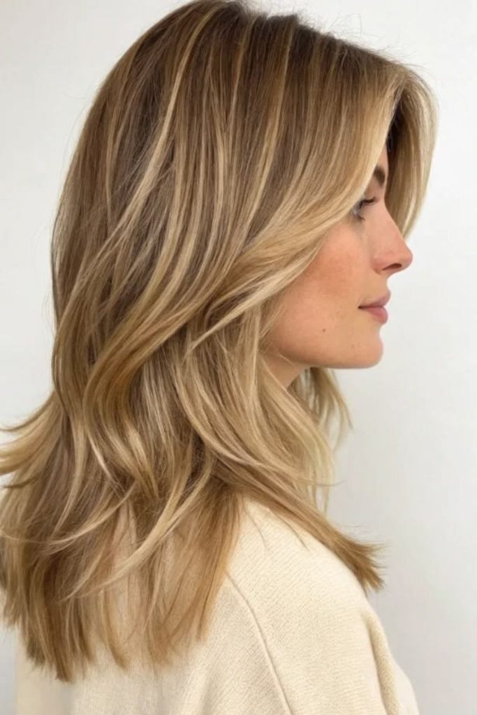 Honey strands catching sunlight softly