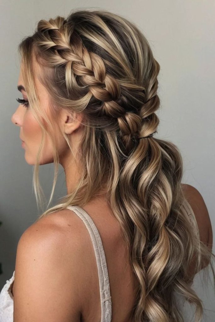 Dusky spiral braid with volume