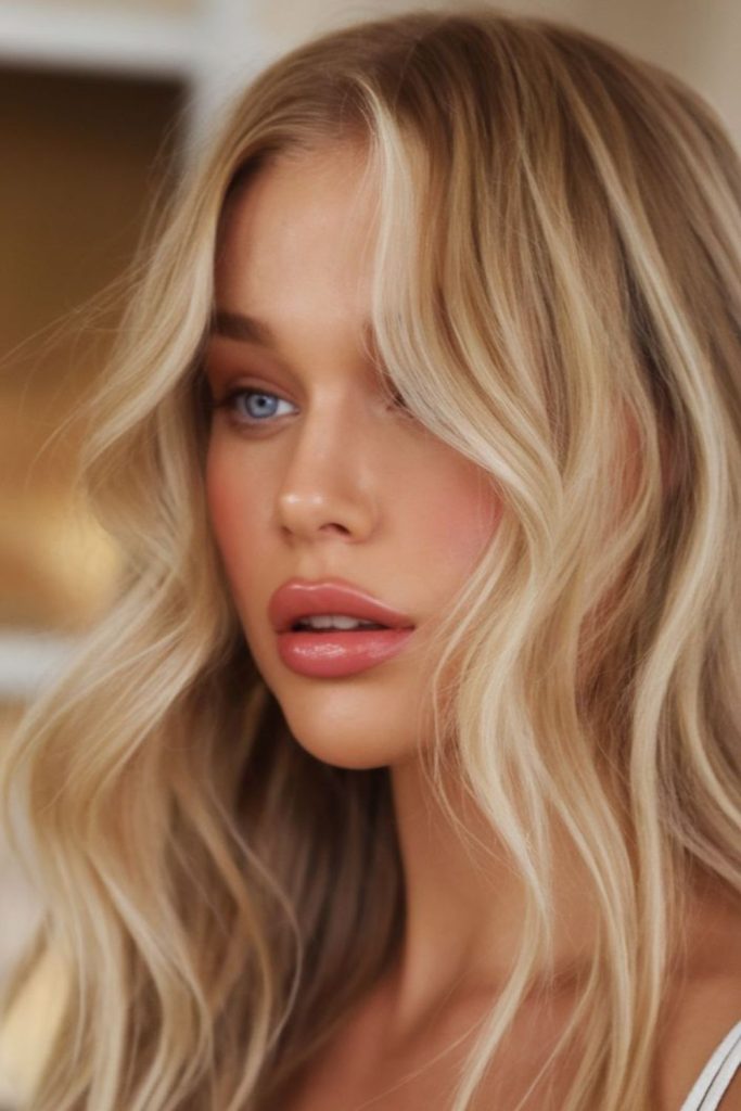 Creamy vanilla highlights layered softly