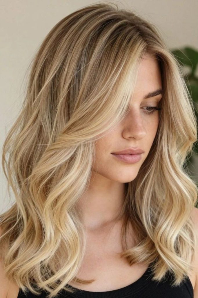 Vanilla latte highlights warm glow