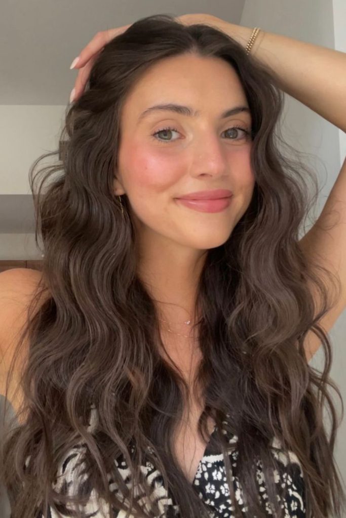 Mystic aurora mist colorful wave shimmer