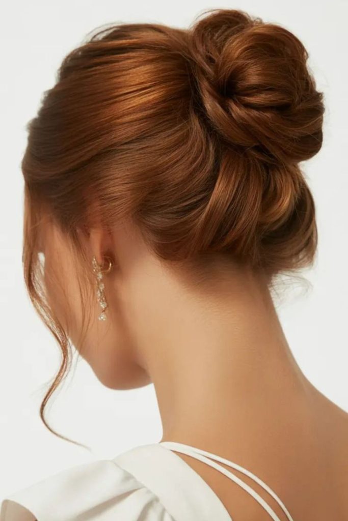 Bloom elegant formal updo