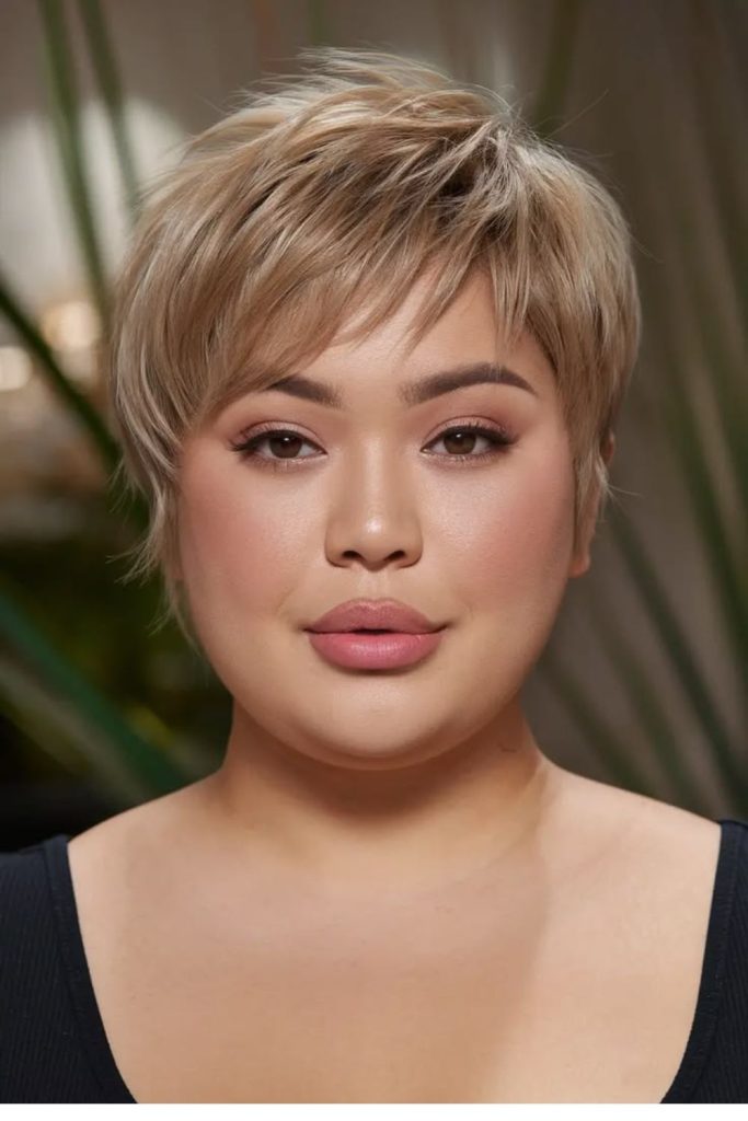 fluffy mini shag soft edges layered airy haircut