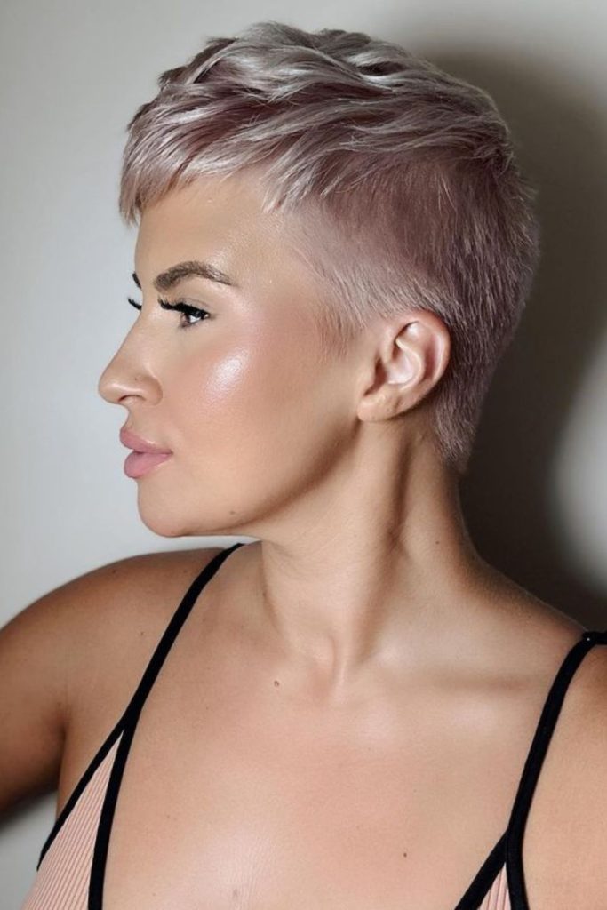 Crystal micro pixie sharp clean style