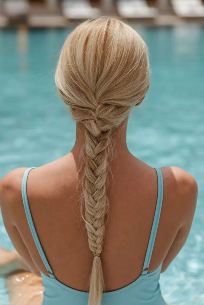 Single braided current line stream style