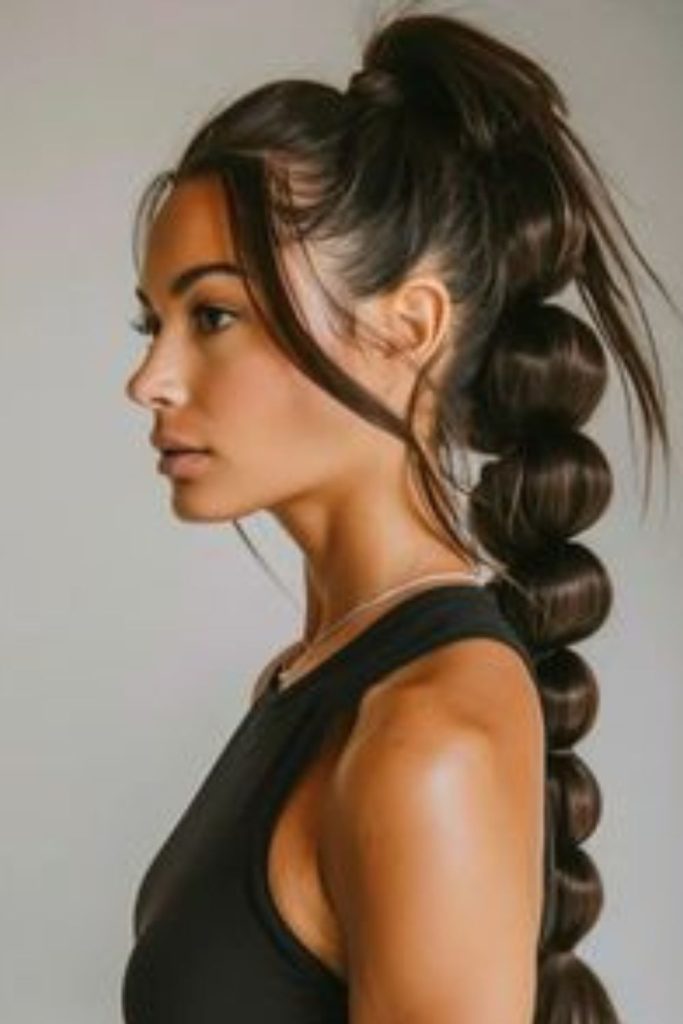 High bubble pony segmented aquatic bounce