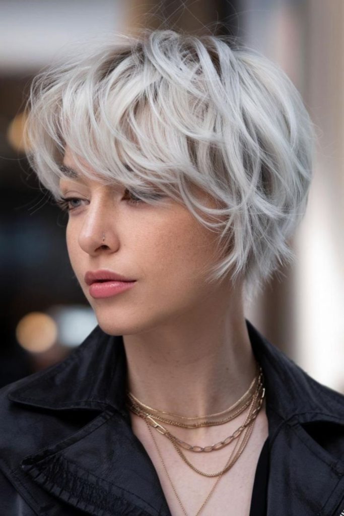 Frosted bixie with sharp icy texture.