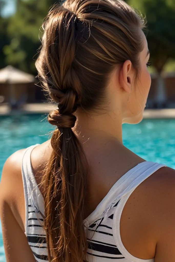 Rope twisted pony lagoon inspired flow