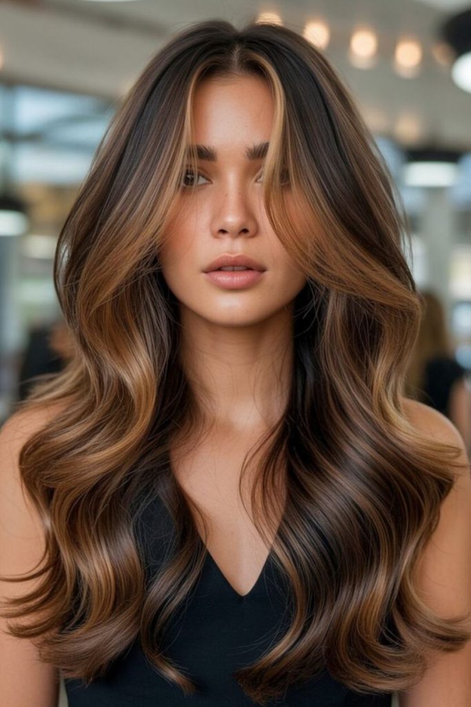 Maple silk radiance smooth brown highlights