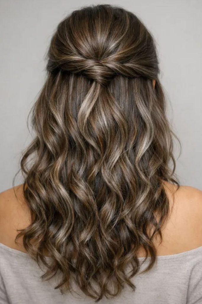 Moonlit bounce curl set with voluminous soft waves