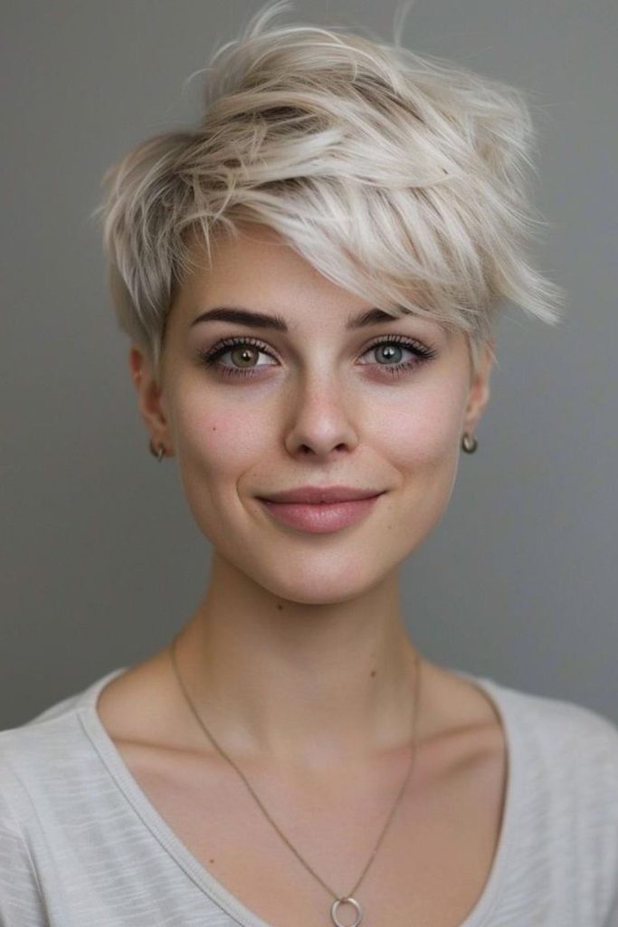 Rounded crop halo soft dreamy silhouette look