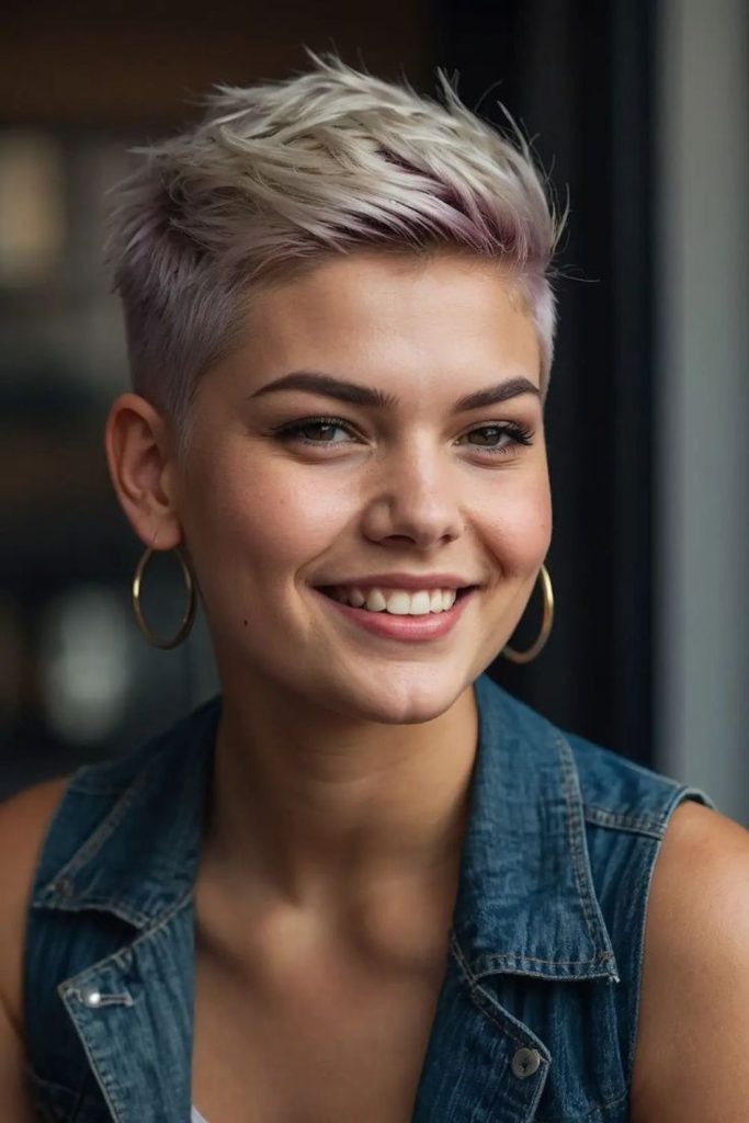 Mini fade crop sharp defined masculine edge