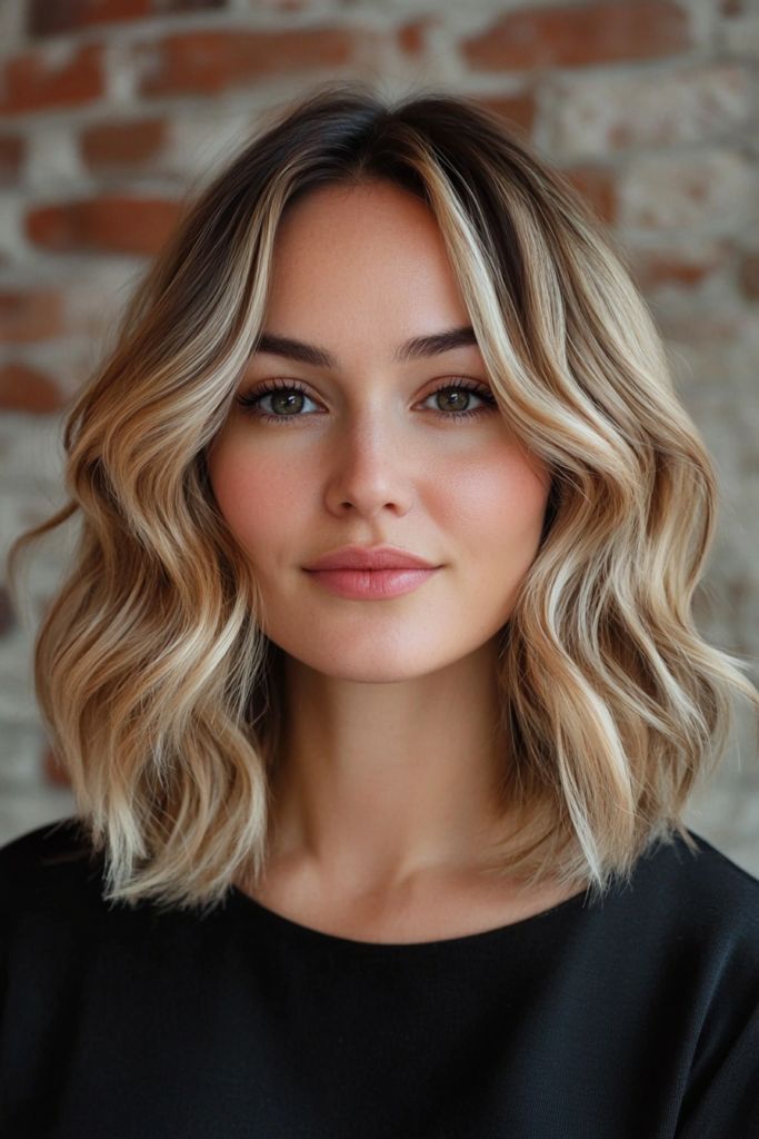Ocean wave short lob breezy style
