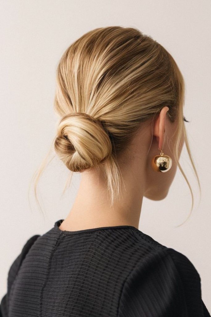 Satin smooth Paris inspired formal knot