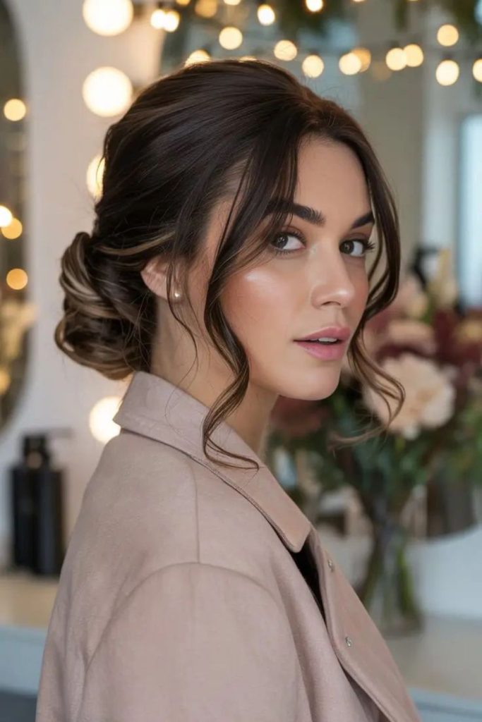 Low Elegant Loop minimal elegant loop bun