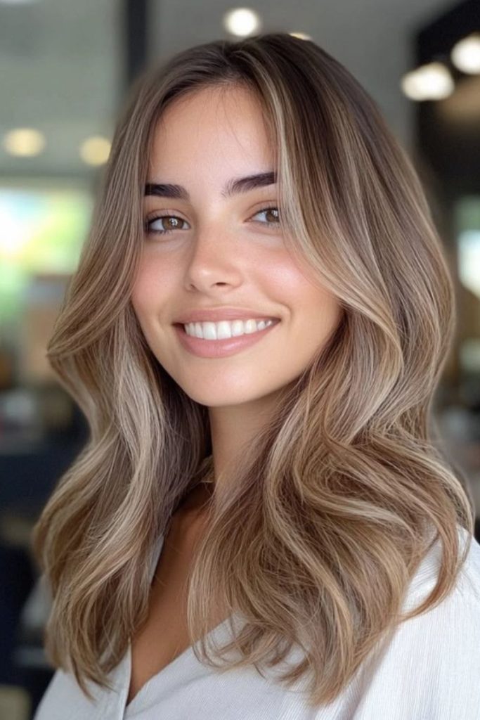 Soft sand blonde beachy natural waves
