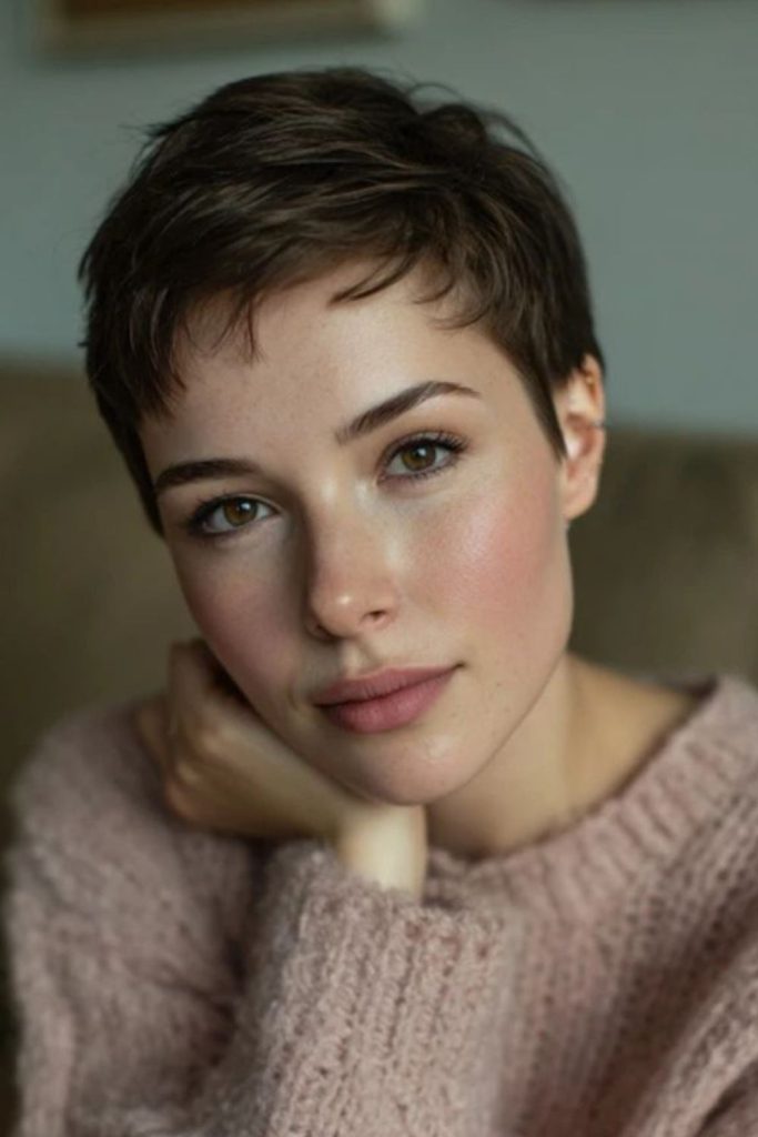 Micro bob fade steel sharp structured style