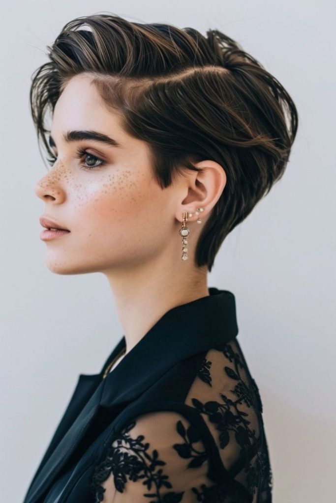 wild layered dynamic pixie cut