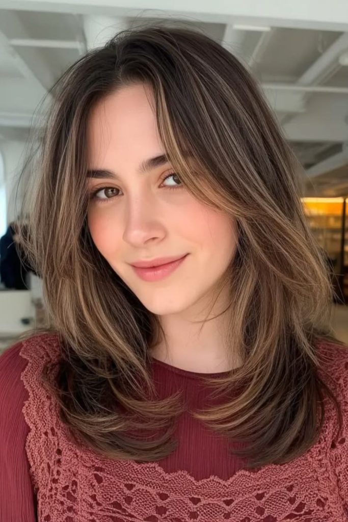 Sunlit Layer Halo Cut radiant halo layered medium haircut