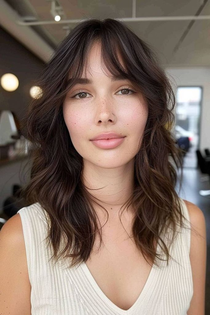 Urban Mist Shag Pulse edgy shag textured mid cut