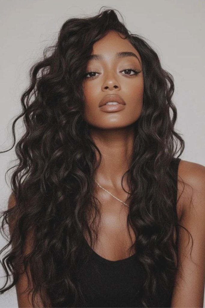 Dark velvet waves dramatic storm energy