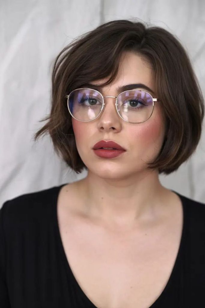 silky bob soft smooth gentle framing short style