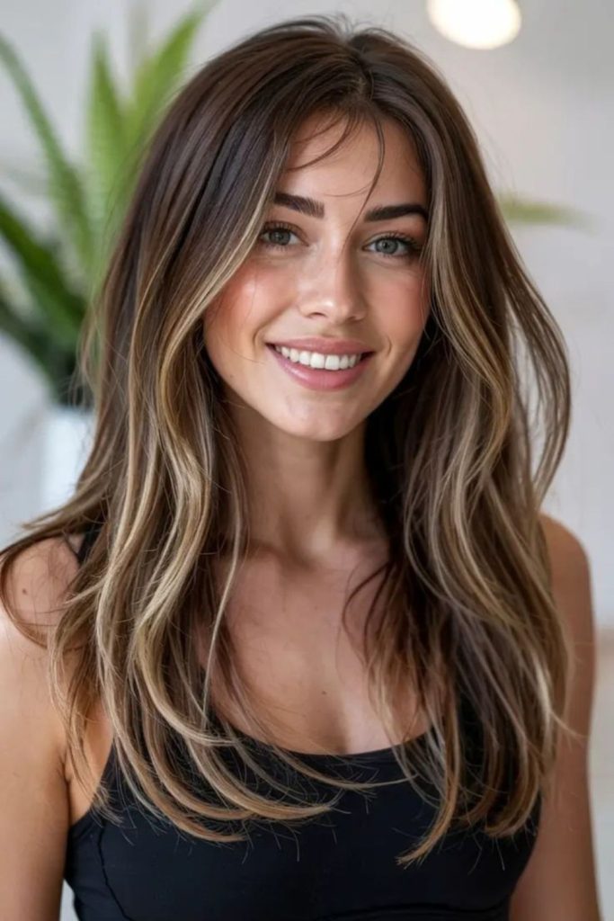 Wild bloom layered cut natural voluminous flow style