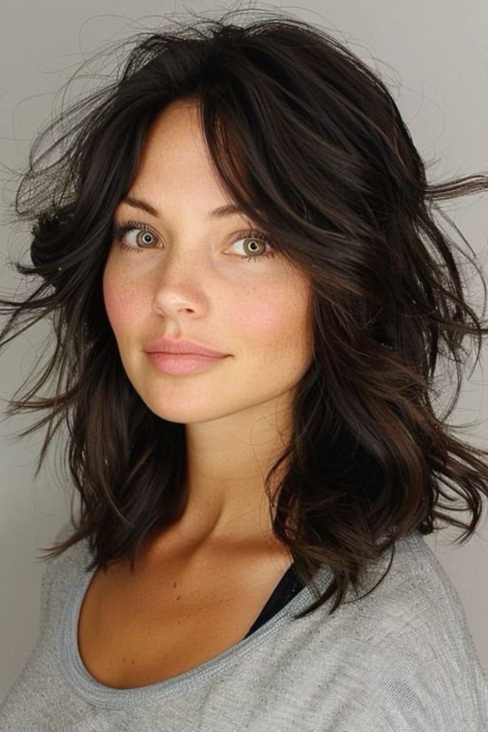 Wild Orchid Texture Drift voluminous textured wild medium haircut