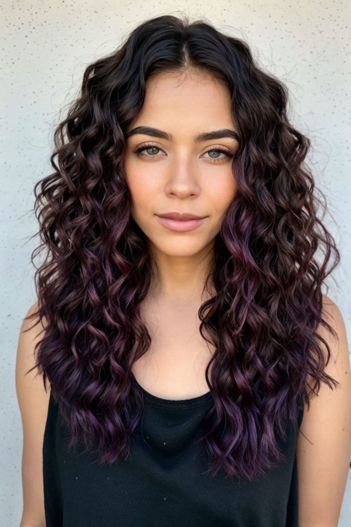 Cool refreshing curls with fluid watery motion.