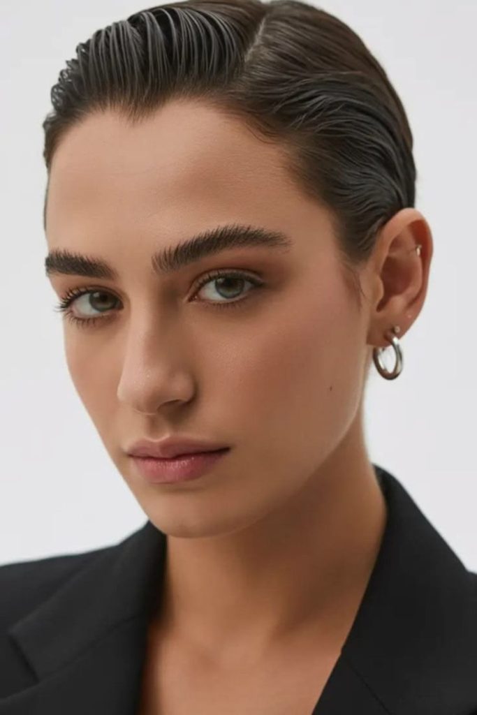 Aqua Pixie Slick Flick sleek pixie wet flick haircut