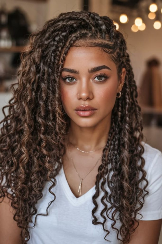 Twisted braids coastal summer vibe