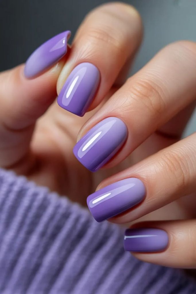 Lavender mist dreamy pastel square style